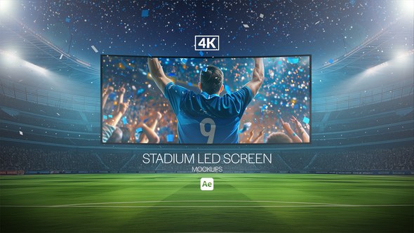 Videohive Stadium LED Screen Mockups Product Promo template preview