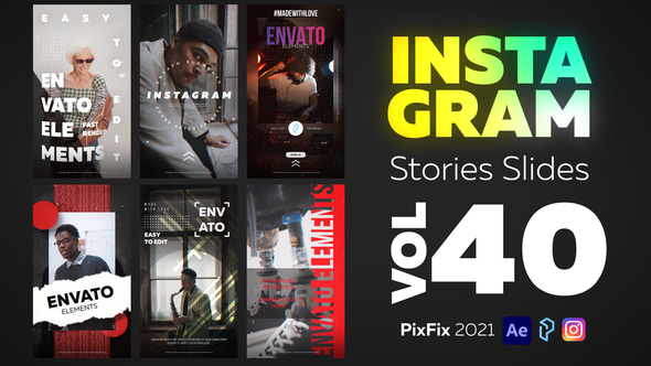 Videohive Instagram Stories Slides Vol. 40 Product Promo template preview