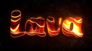 Videohive Melting Lava Logo Logo Stings template preview