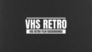 Videohive VHS Retro Film Texture Backgrounds For After Effects Elements template preview