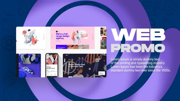 Videohive Dynamic website promo 33546542 Product Promo template preview