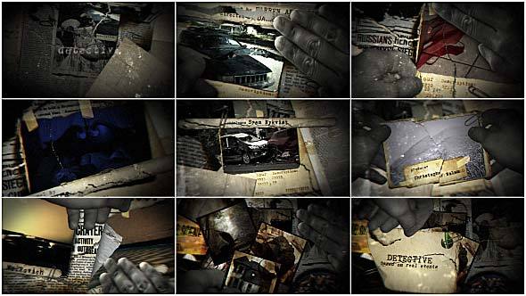 Detective Video Displays template preview