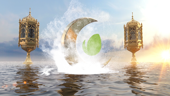Videohive Ramadan On The Ocean Logo Logo Stings template preview