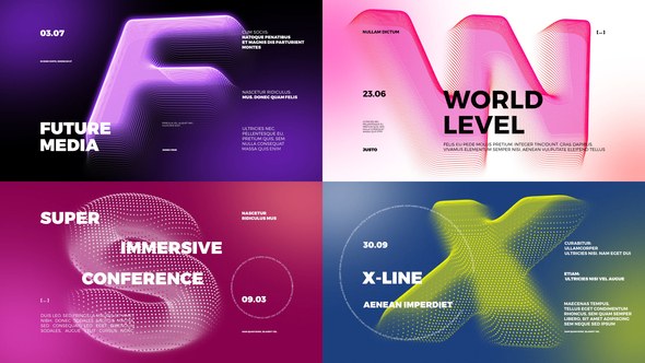 Videohive 3D Letter - Big Letter Openers template preview