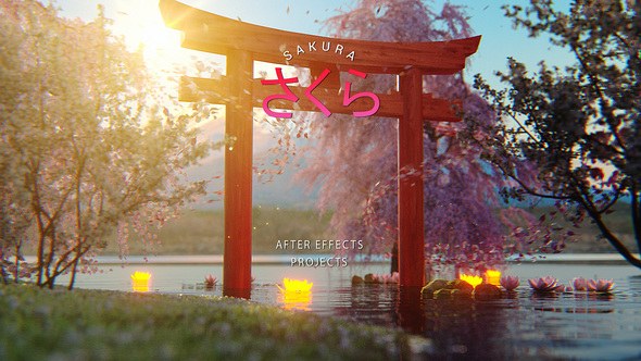 Videohive Sakura - Japan Opener Openers template preview