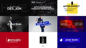 Titles Video Displays template preview