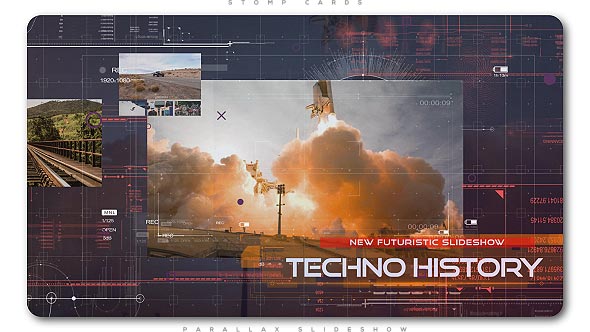 Videohive Futuristic Technology Slideshow | Opener Video Displays template preview