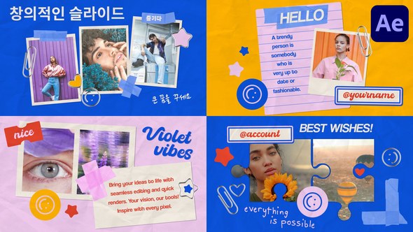 Videohive Handmade Creative Slides for After Effects 52700457 Openers template preview