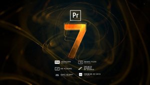 Countdown Lines and Particles MOGRT Premiere Pro template preview