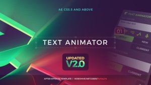 Videohive Text Animator 01: Creative Modern Titles v2 Titles template preview
