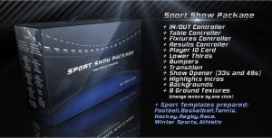 Videohive Sport Show Package Openers template preview