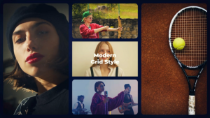 Videohive Fast Bento Box Multiscreen Openers template preview