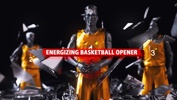 Videohive Energizing Basketball Opener Openers template preview