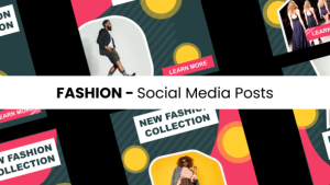 Videohive Fashion - Social Media Posts Elements template preview