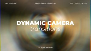 Videohive Dynamic Camera Transitions for After Effects Elements template preview