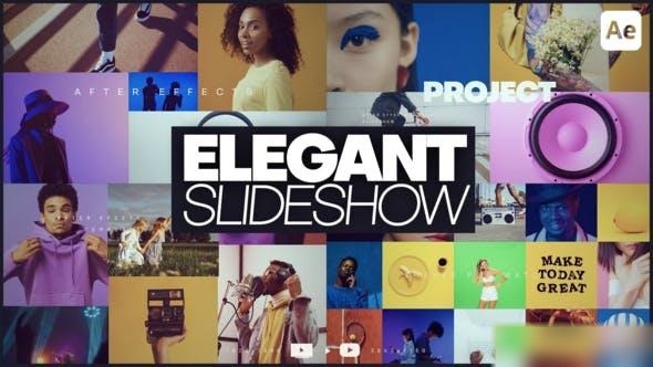 Videohive Elegant Slideshow 44816018 Openers template preview