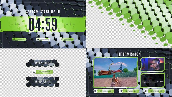 Videohive Stream Package 04 Broadcast-packages template preview
