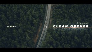 Videohive Elegant Opener Openers template preview