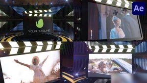 Videohive Film Cutter for After Effects Openers template preview