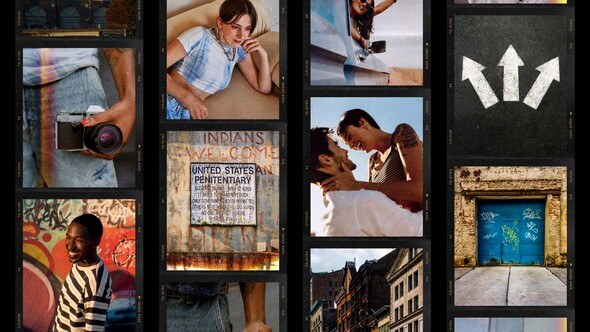 Videohive Film Strip Collage Video Template Elements template preview