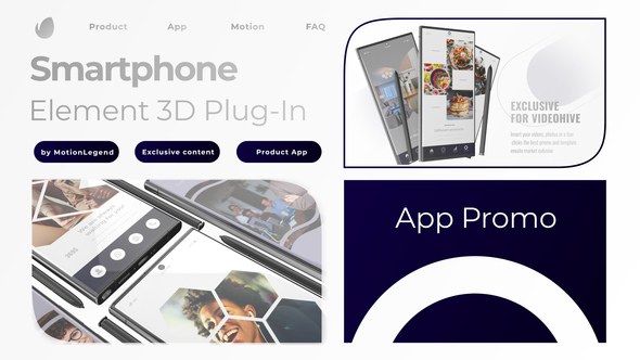 Videohive Smart Phone App Promo Product Promo template preview