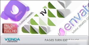 Videohive Pages Turn Ident Pack Logo Stings template preview