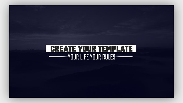Videohive Minimal Titles 53524242 Titles template preview