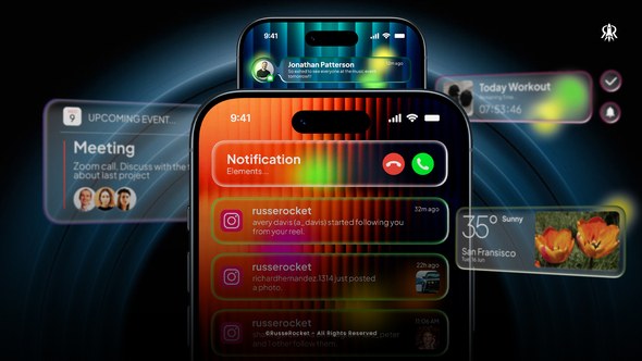 Videohive Notification Elements Elements template preview