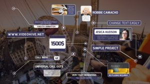 Videohive Call Out Titles 4K Elements template preview
