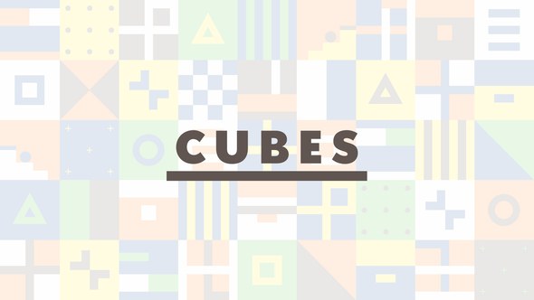Videohive Cubes Openers template preview
