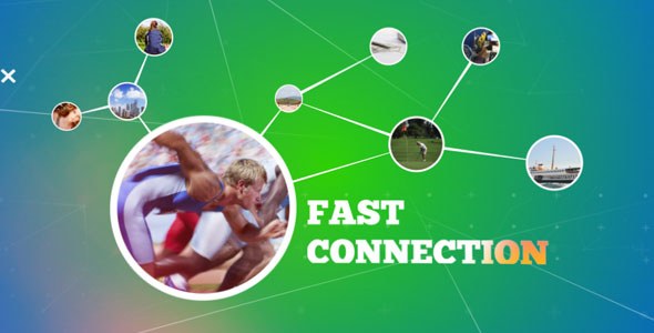 Videohive Fast Connection Intro Openers template preview