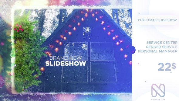 Videohive Christmas Slideshow 20967528 Video Displays template preview