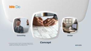 Videohive Momento Corporate Presentation Video Displays template preview