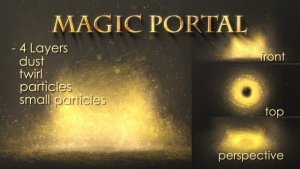 Magic Portal Video Displays template preview