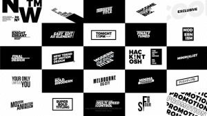 Videohive Modern Big Titles | After Effects 24939295 Titles template preview