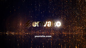 Videohive Particles Reveal Logo Stings template preview