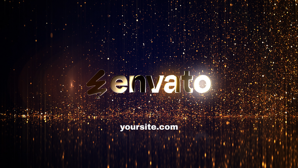 Videohive Particles Reveal Logo Stings template preview