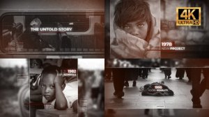 Videohive History Timeline 21633379 Openers template preview