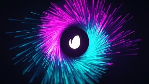 Videohive Particle Logo Streak Logo Stings template preview