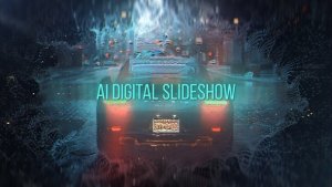 Videohive AI Digital Slideshow Video Displays template preview