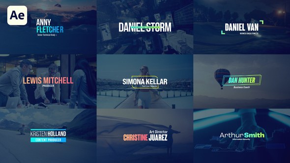 Videohive Titles Typography 59610136 Titles template preview