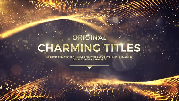 Videohive Charming Titles Titles template preview
