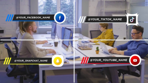 Videohive Social Media Lower Thirds 51900877 Elements template preview