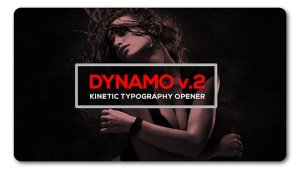 Dynamic Typography Opener v2 Video Displays template preview