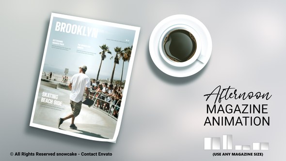 Videohive Afternoon - Magazine Animation Product Promo template preview