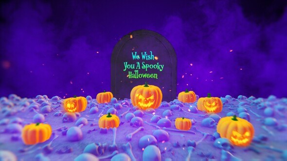 Videohive Halloween Logo 60217825 Logo Stings template preview