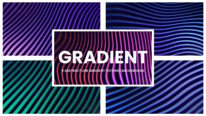 Videohive Abstract Line Gradient Loop Elements template preview