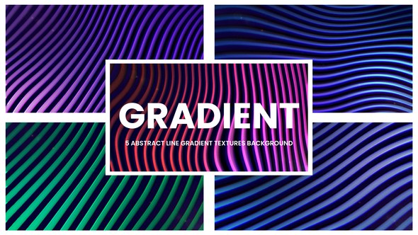 Videohive Abstract Line Gradient Loop Elements template preview