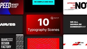 Videohive Typographic Titles Vol. 02 Titles template preview