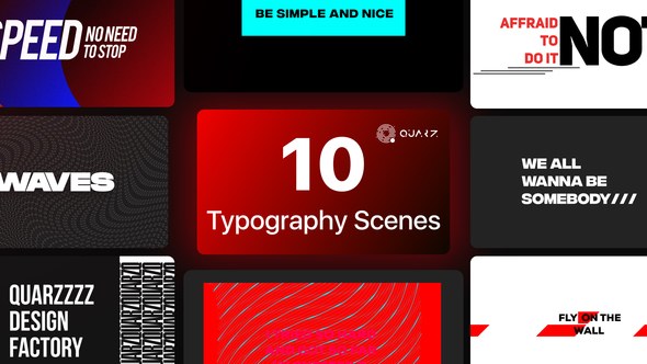 Videohive Typographic Titles Vol. 02 Titles template preview